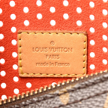 Louis Vuitton Monogram Perforated Speedy 30 Orange 6 of 9