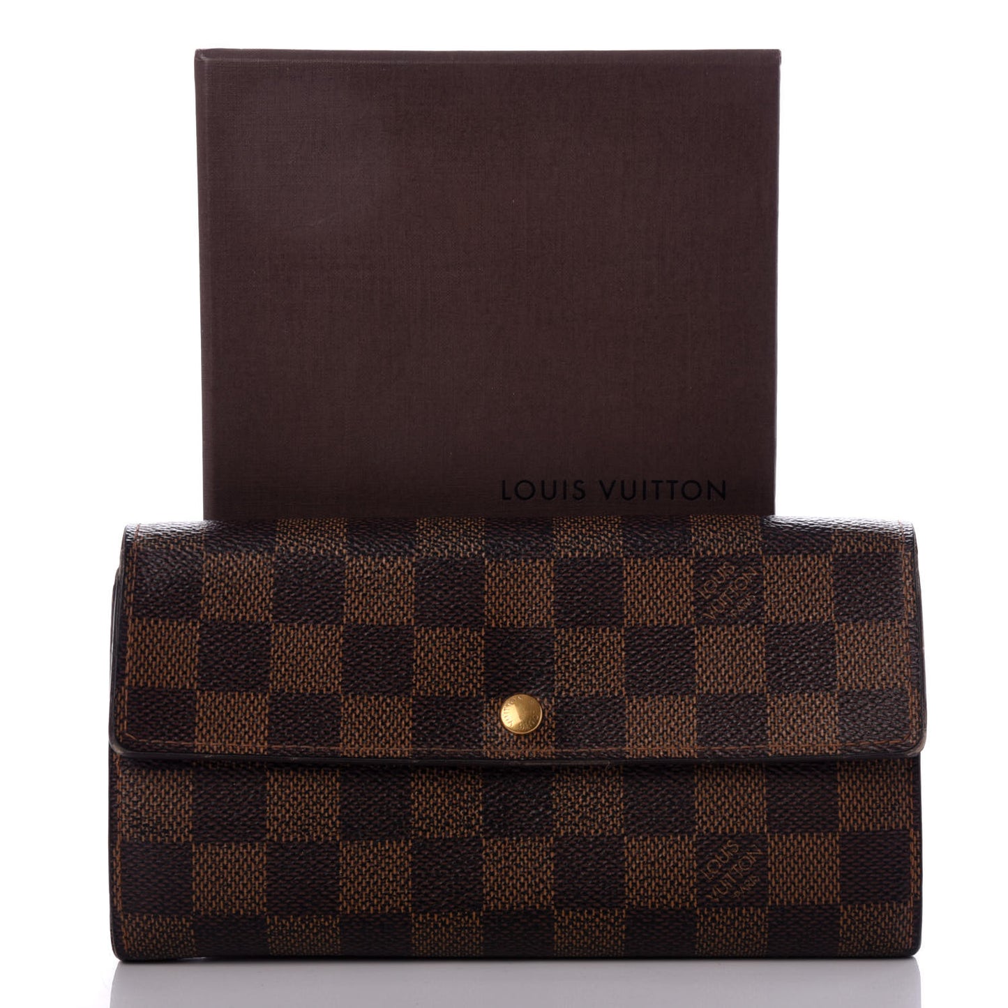 Damier Ebene Sarah Wallet