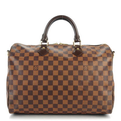 Louis Vuitton Damier Ebene Speedy Bandouliere 35 1 of 7