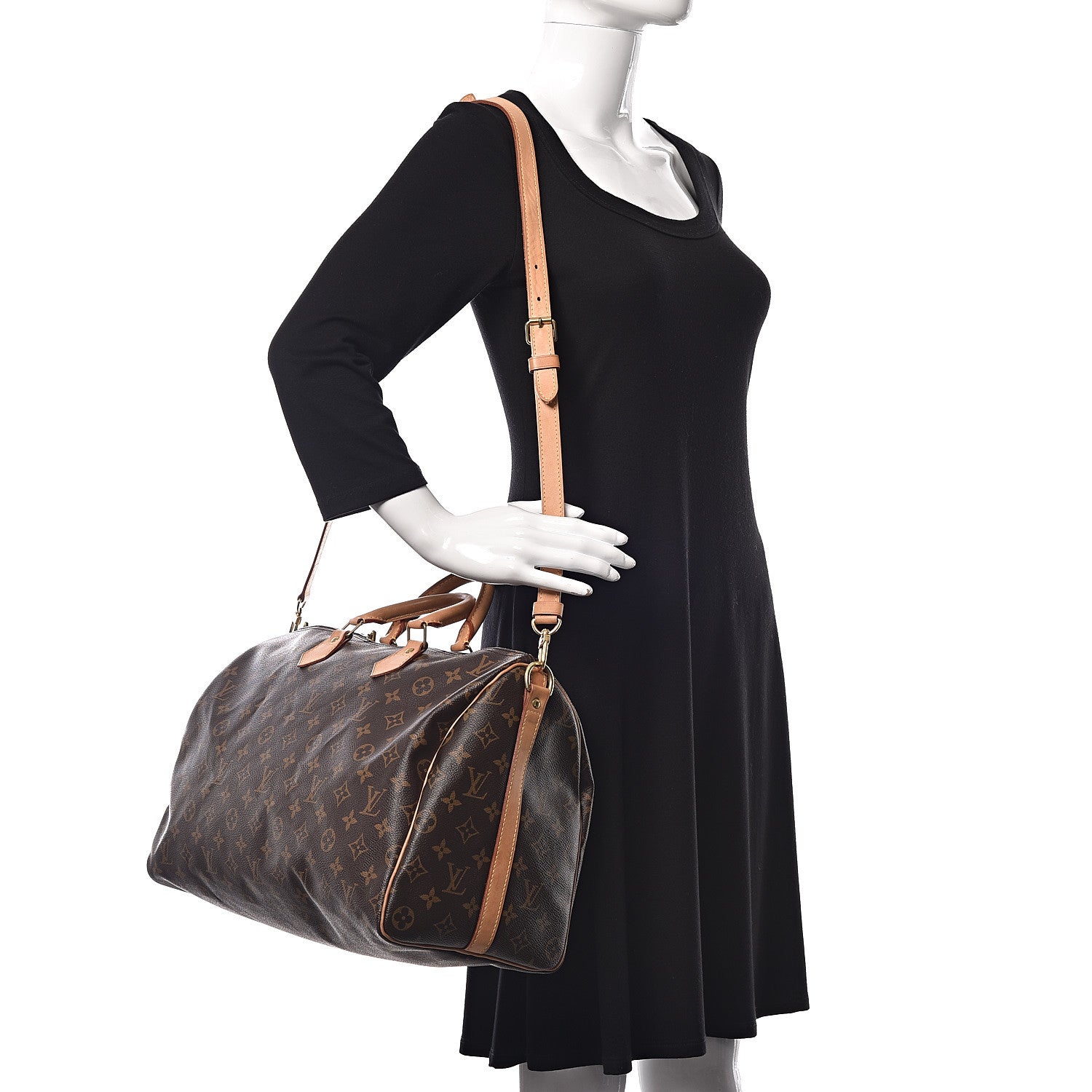Louis Vuitton Monogram Speedy Bandouliere 40 2 of 10