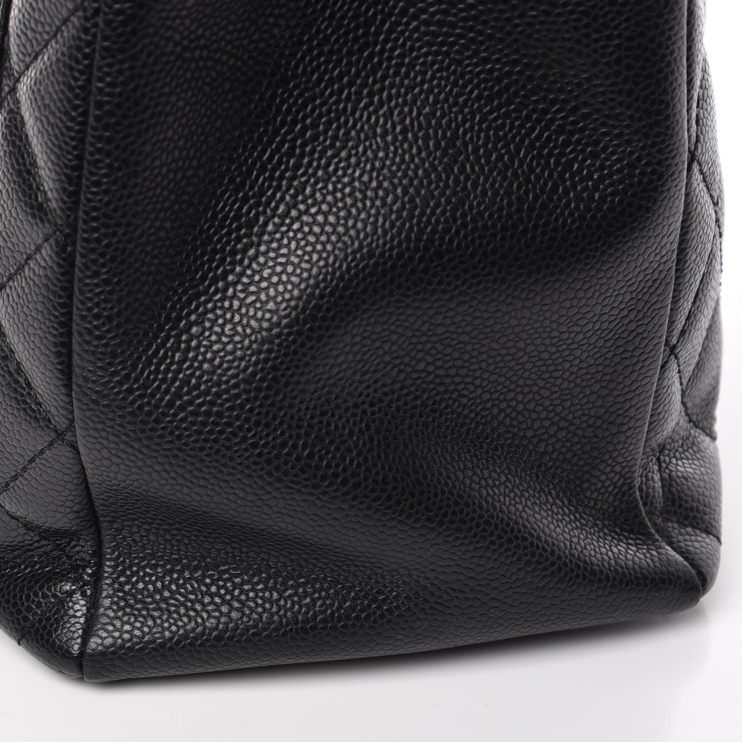 Chanel Caviar Quilted Grand Shopping Tote GST Black 12 of 13