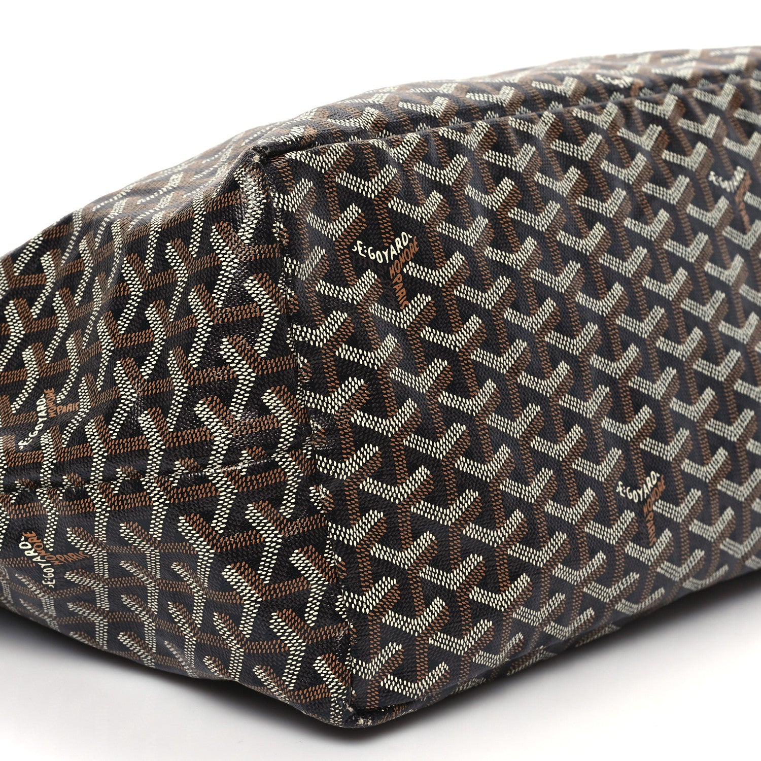Goyard Goyardine Saint Louis GM Black Gold 9 of 13