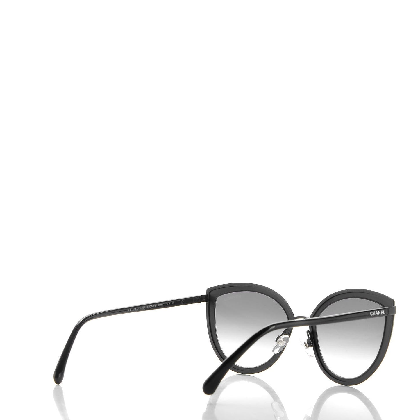 Cat Eye Sunglasses 4222 Black