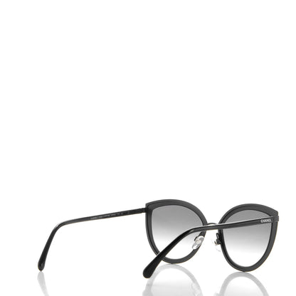 Chanel Cat Eye Sunglasses 4222 Black 4 of 7