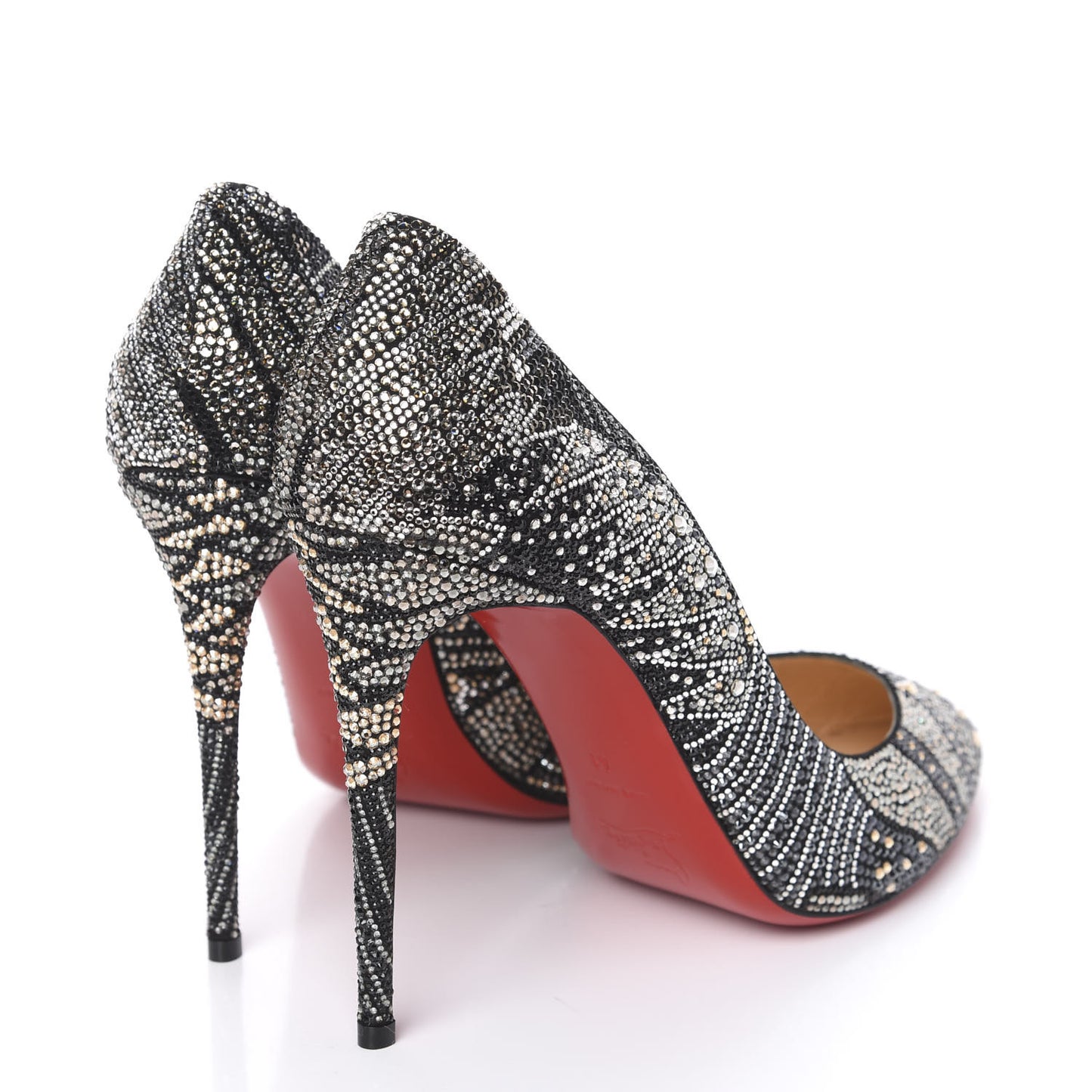Suede Strass Eloise 100 Pumps 41 Black