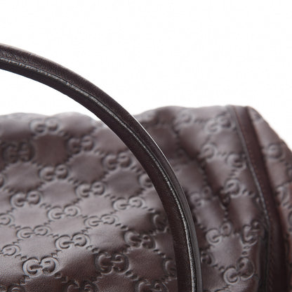 Gucci Guccissima D Ring Tote Chocolate 10 of 12