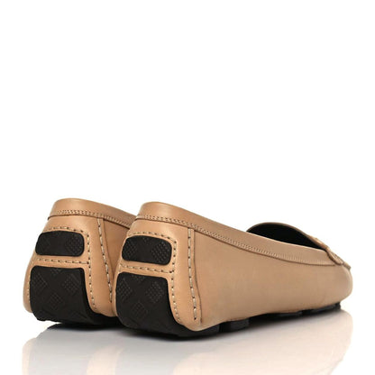 Bottega Veneta Calfskin Intrecciato Driver Loafers 39 Antilope 4 of 8