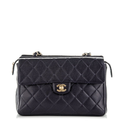Chanel Caviar Quilted Camera Case Purple 1 of 8