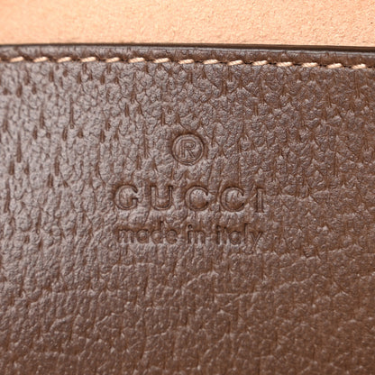 Gucci GG Supreme Monogram Web Mini Ophidia Shoulder Bag Brown 6 of 10