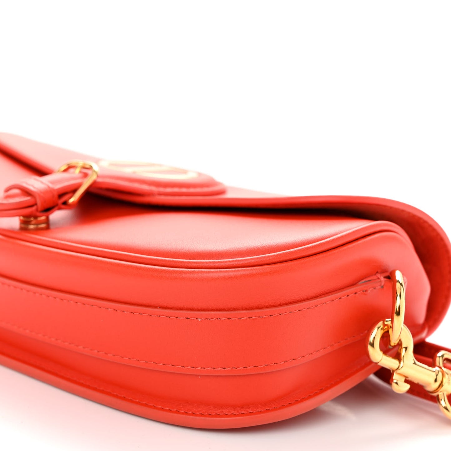 Box Calfskin East West Bobby Bag Orange