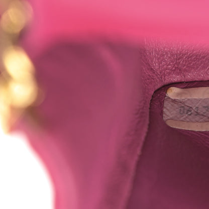 Chanel Lambskin Quilted Mini Square Flap Pink 10 of 16
