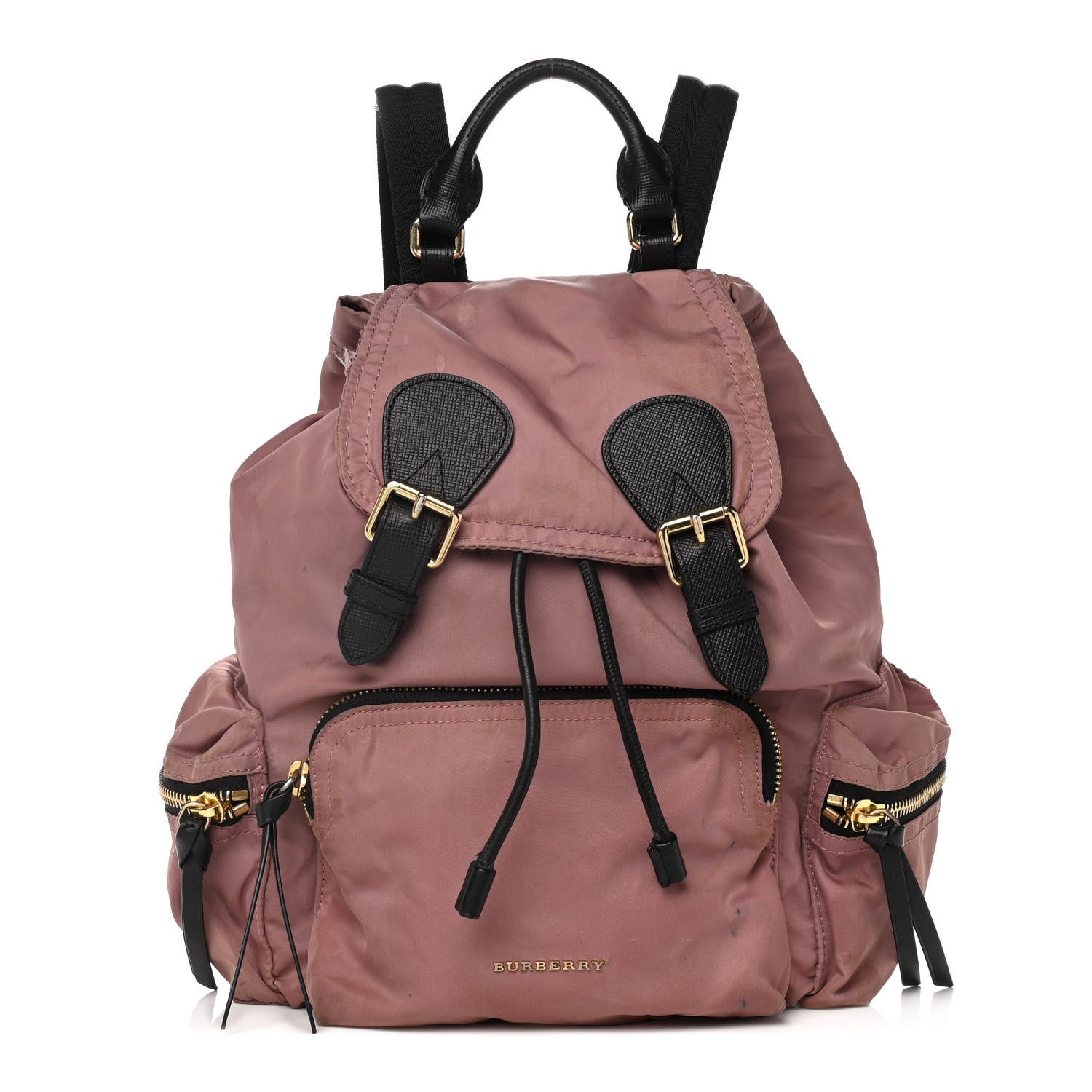 Burberry Nylon Medium Rucksack Backpack Mauve Pink 1 of 17
