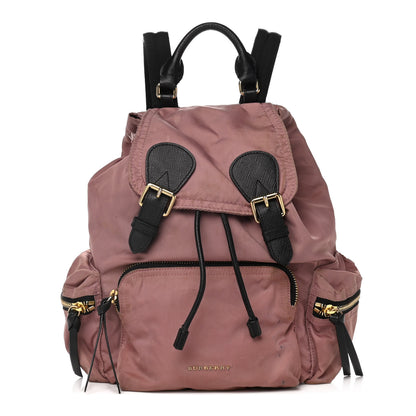 Burberry Nylon Medium Rucksack Backpack Mauve Pink 1 of 17