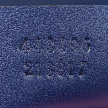 Gucci Velvet Matelasse Medium GG Marmont Shoulder Bag Cobalt Blue 7 of 9