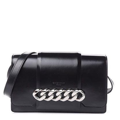 Givenchy Calfskin Infinity Flap Bag Black 1 of 12
