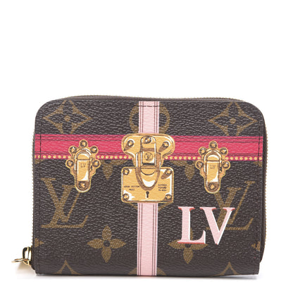 Louis Vuitton Monogram Summer Trunks Zippy Coin Purse 1 of 7