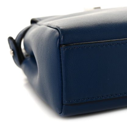 Fendi Shiny Nappa Micro Peekaboo Iconic Satchel Iris 5 of 6