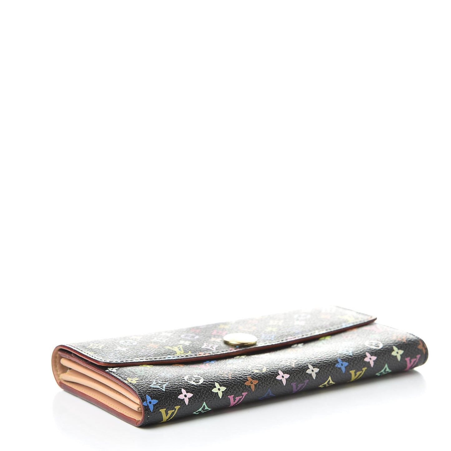 Monogram Multicolor Sarah Wallet Black