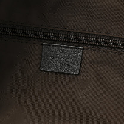 Gucci GG Plus Monogram Large Carry On Duffle Trolley Beige Ebony Cocoa Dark Chocolate 7 of 14