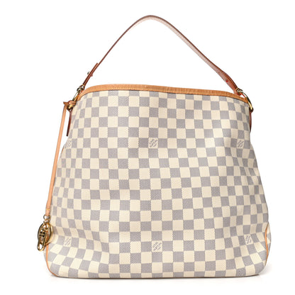Louis Vuitton Damier Azur Delightful MM Pink 1 of 6
