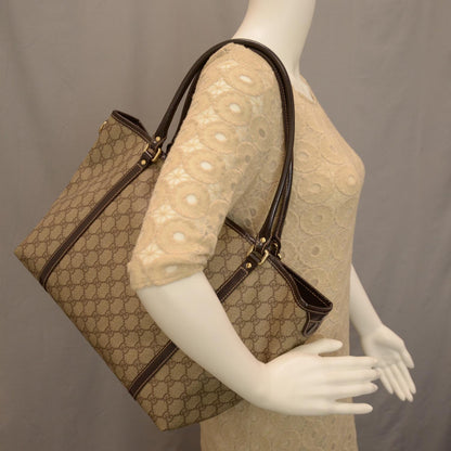 Gucci GG Plus Monogram Medium Joy Tote Brown 2 of 7
