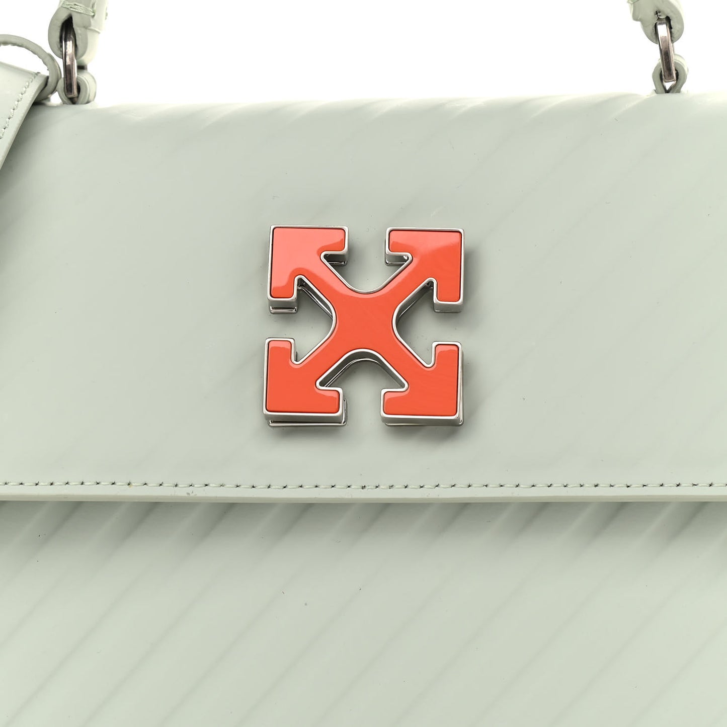 Calfskin Diagonal Quilted Jitney 1.4 Shoulder Bag Green