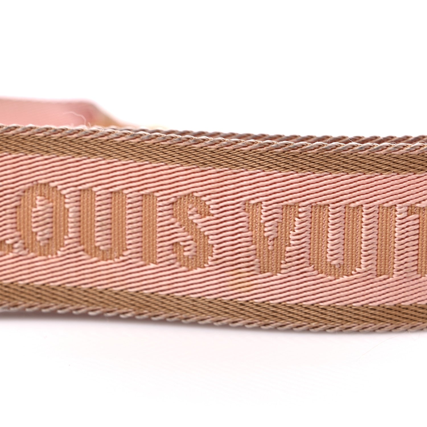 Louis Vuitton Nylon Bandouliere Shoulder Strap Macadamia 5 of 7