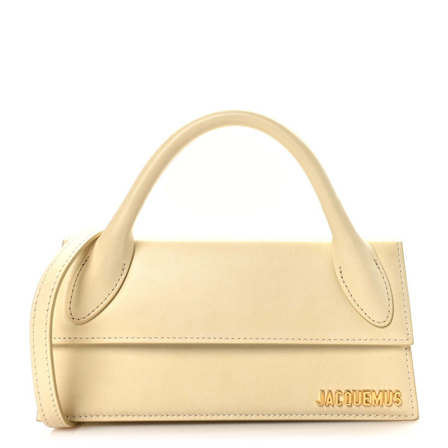 Smooth Calfskin Le Chiquito Long Ivory
