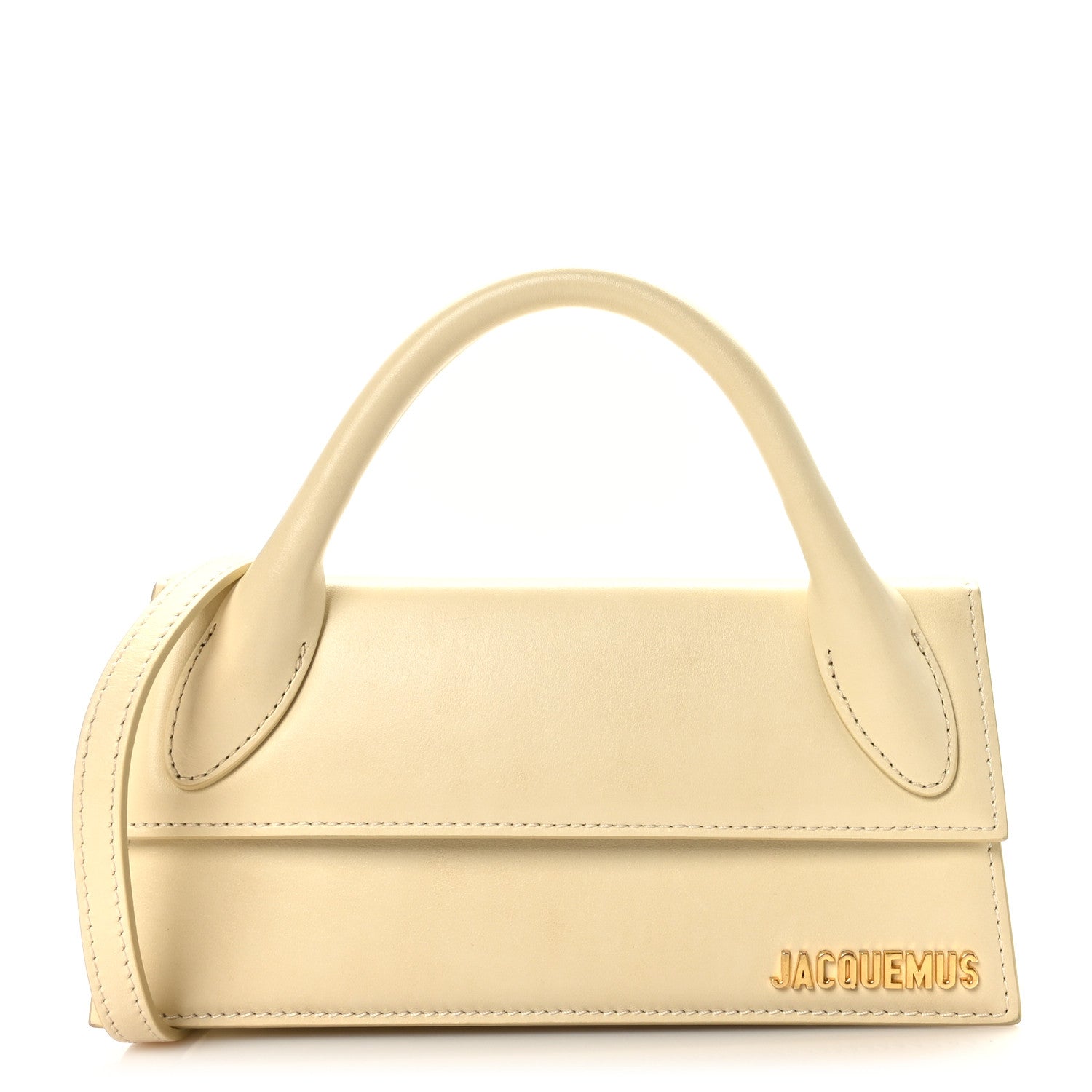 Jacquemus Smooth Calfskin Le Chiquito Long Ivory 1 of 8