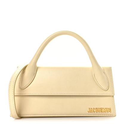 Jacquemus Smooth Calfskin Le Chiquito Long Ivory 1 of 8