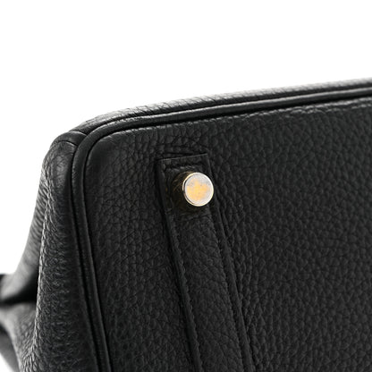 Hermes Togo Birkin 25 Black 13 of 15