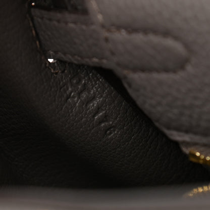 Hermes Togo Kelly Retourne 25 Etain 7 of 11
