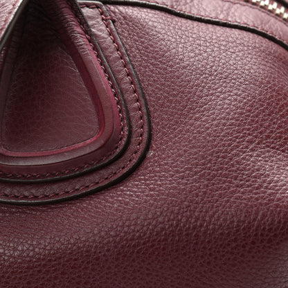 Givenchy Waxy Grained Calfskin Medium Nightingale Oxblood 12 of 16