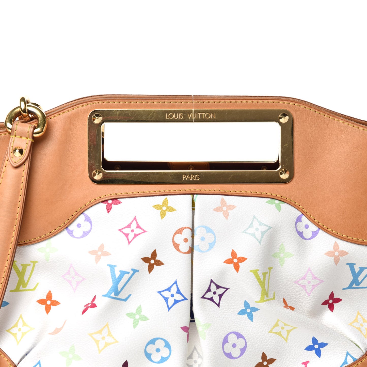 Monogram Multicolor Judy MM White