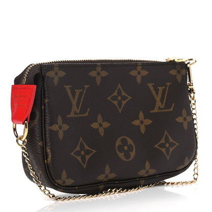 Louis Vuitton Monogram 2020 Christmas Animation Bumper Cars Mini Pochette Accessories Coquelicot 2 of 4