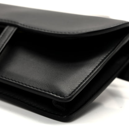 Christian Dior Calfskin Saddle Belt Bag Black 10 of 10