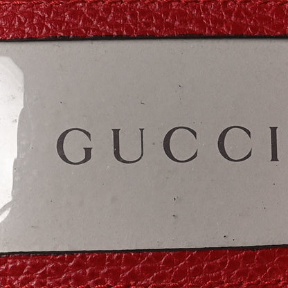 Gucci Dollar Calfskin Small Swing Tote Red 14 of 15