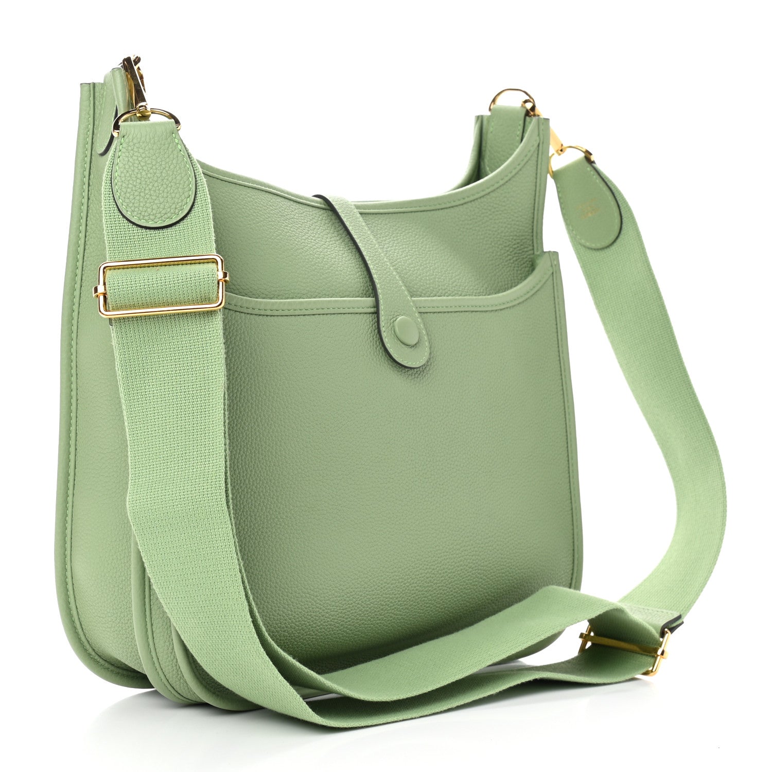 Hermes Taurillon Maurice Evelyne III PM Vert Criquet 3 of 9