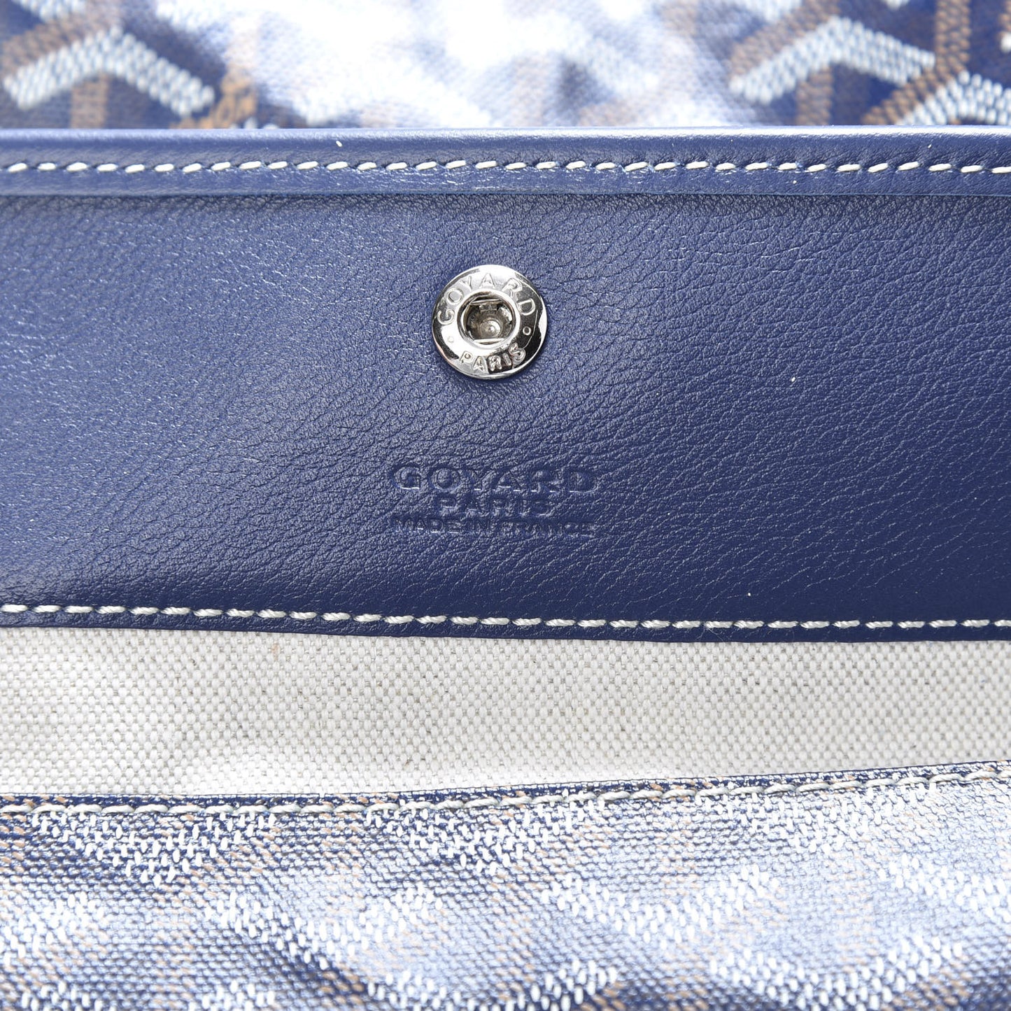 Goyardine Saint Louis PM Navy