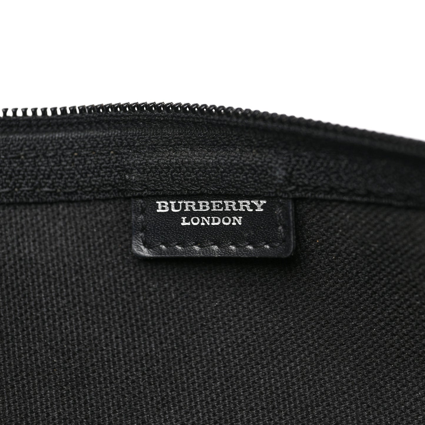 House Check Shoulder Bag Black