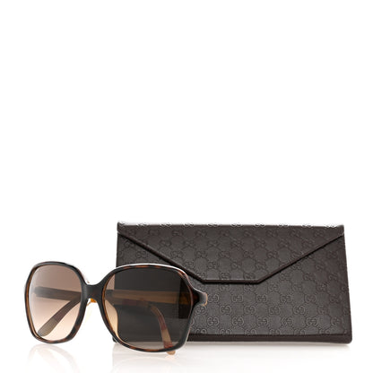 Gucci Round Floral Print Sunglasses /N/F/S Brown 8 of 8