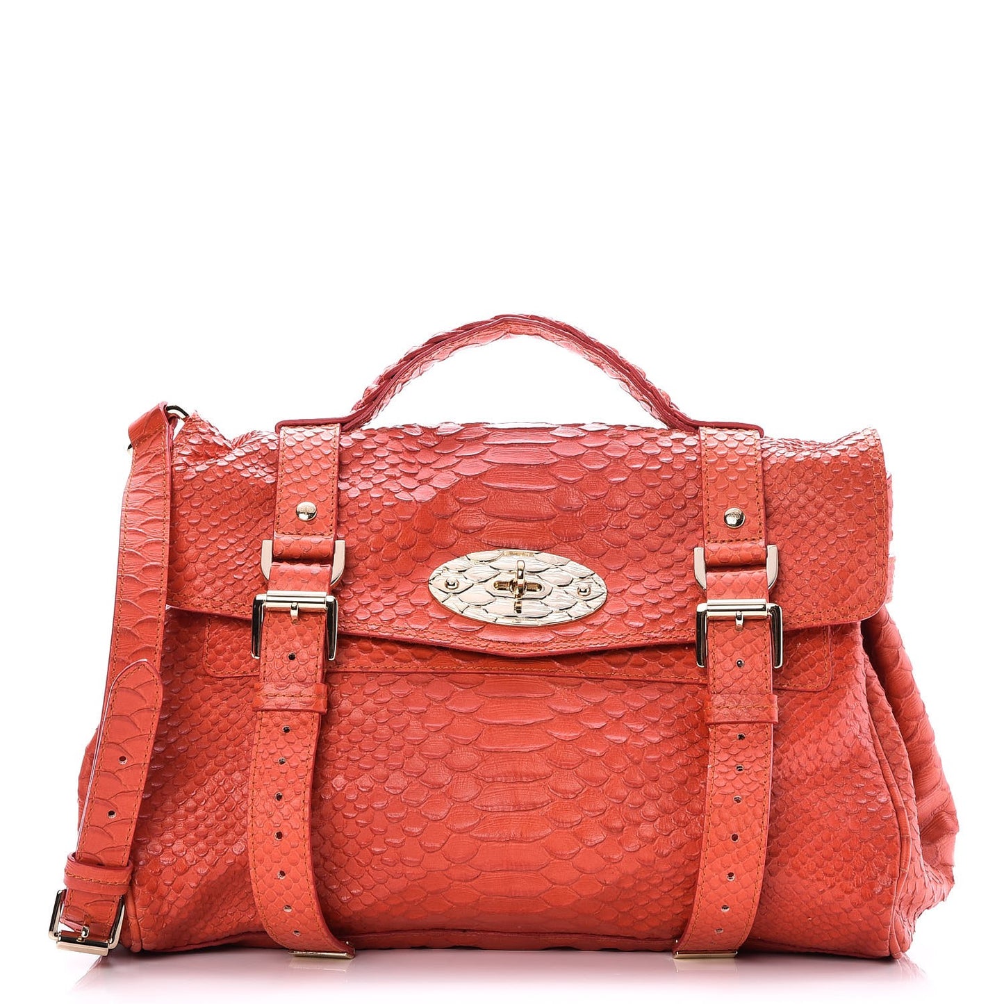Silky Snake Print Alexa Flame