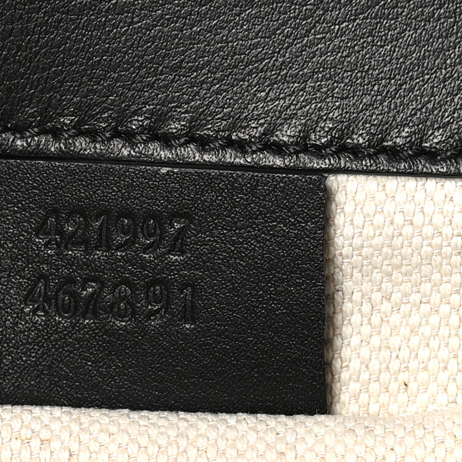 Gucci Calfskin Medium Cat Lock Top Handle Bag Black 7 of 10
