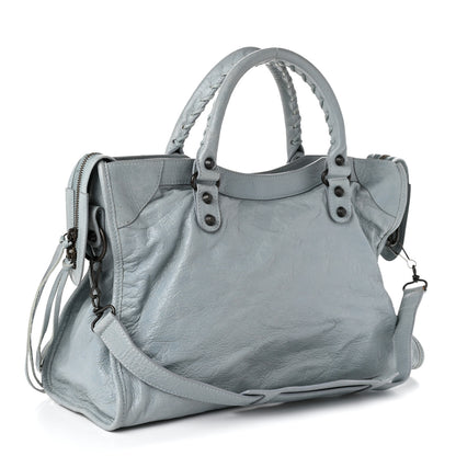 Balenciaga Agneau Classic Hardware City Bleu Acier Ciel 4 of 12