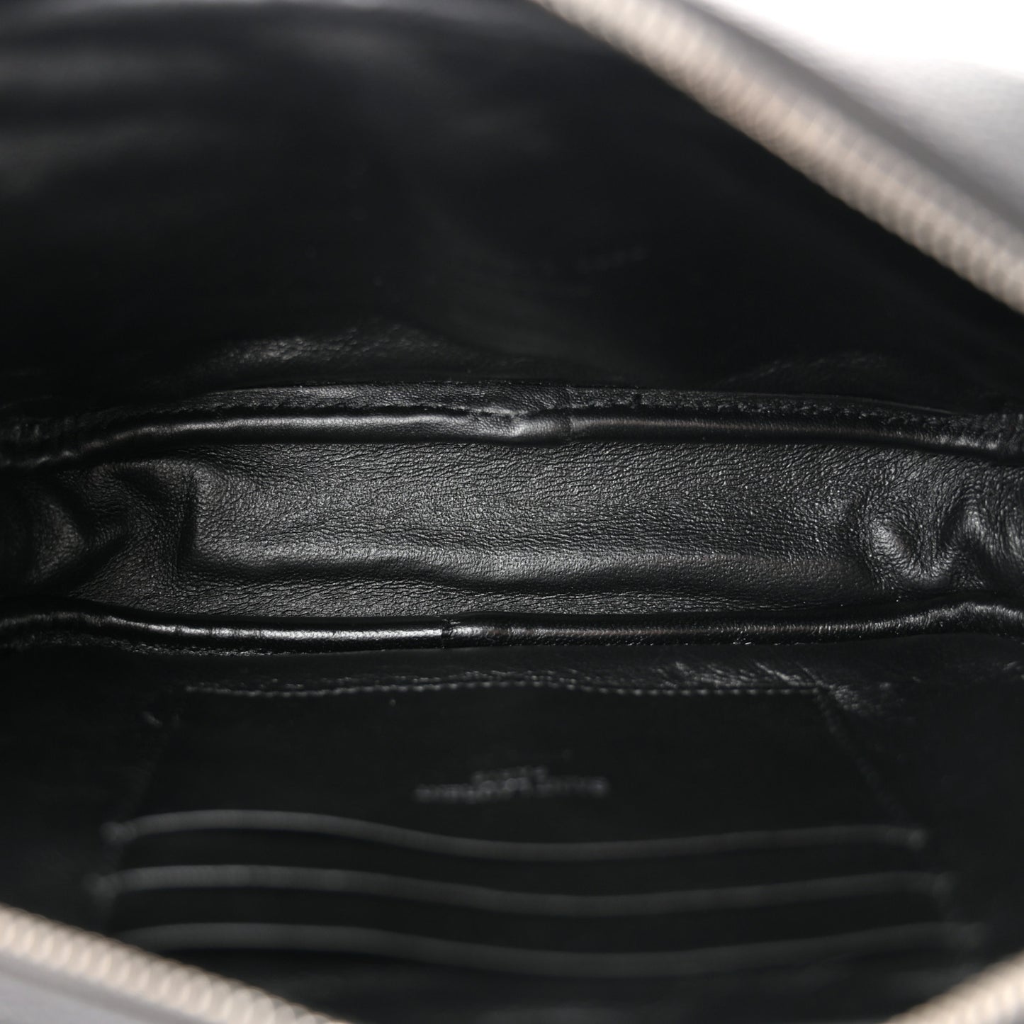 Grain De Poudre Matelasse Monogram Mini Lou Camera Bag Asphalt