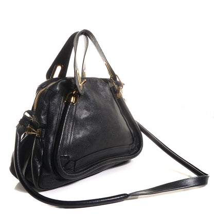Chloe Calfskin Medium Paraty Black 3 of 9