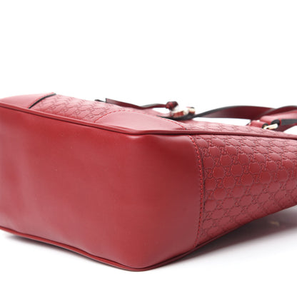 Gucci Microguccissima Small Bree Tote Red 7 of 11