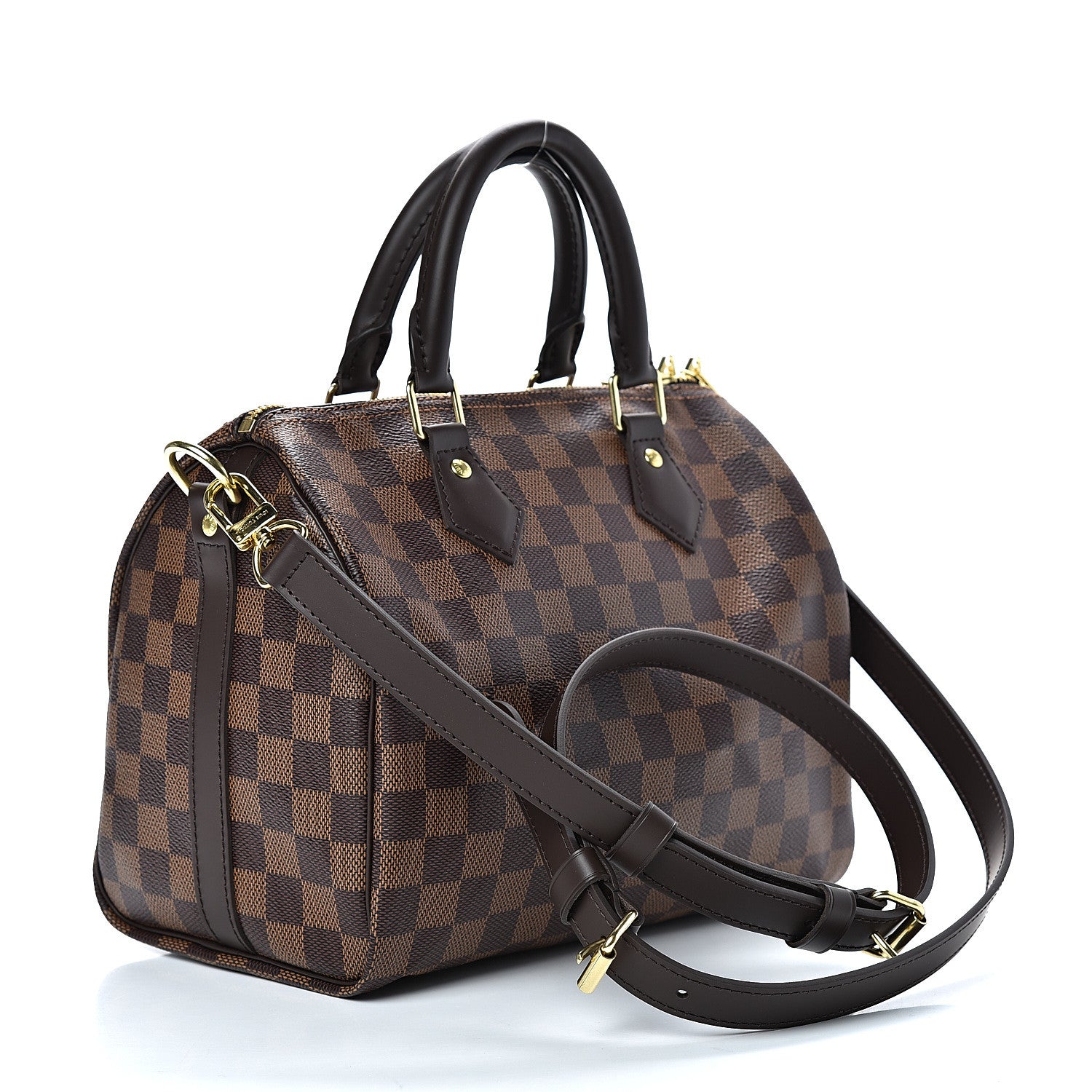 Louis Vuitton Damier Ebene Speedy Bandouliere 25 2 of 10
