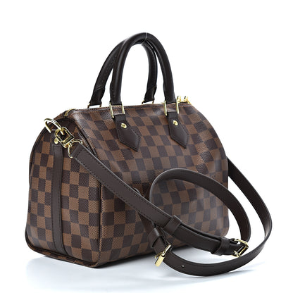 Louis Vuitton Damier Ebene Speedy Bandouliere 25 2 of 10
