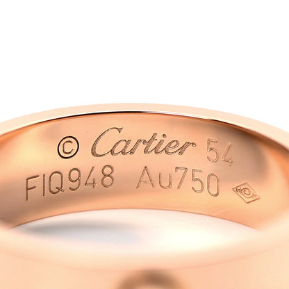 Cartier 18K Pink Gold 5.5mm LOVE Ring 54 6.75 4 of 5